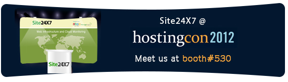 Site24x7@HostingCon2012