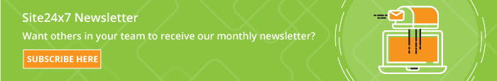 Subscribe your colleagues to our monthly newsletters