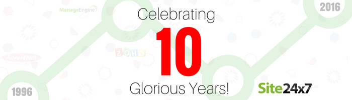 Celebrating 10 Glorious Years!